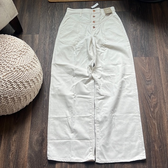 Madewell Super Wide Leg Jeans - Picture 2 of 10